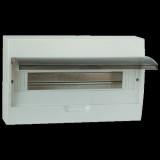 ELMARK Műanyag falon kívüli elosztódoboz 12 modul IP40