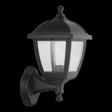 ELMARK PAUL LANTERN UPWARD 1XE27 BLACK IP44