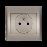 ELMARK RHYME FRENCH TYPE SOCKET GREY METALLIC