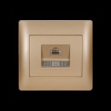 ELMARK RHYME SZÁMÍTÓGÉP HÁLÓZATI ALJZAT ARANY METÁL