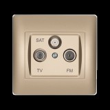 ELMARK RHYME TV+FM+SAT ALJZAT PEZSGŐ METÁL