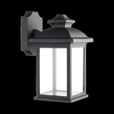 ELMARK SCOTT LANTERN DOWN 1XE27 BLACK IP44