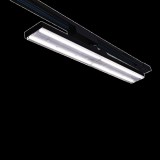 ELMARK SÍNES LÁMPATEST B60 2-LINES 42W 60&degCCT FEKETE