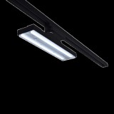 ELMARK SÍNES LÁMPATEST B60 4-LINES 24W 60&degCCT FEKETE