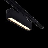 ELMARK SÍNES LÁMPATEST K30 2-LINES 12W 120&degCCT FEKETE