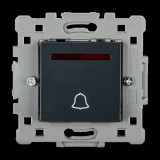 ELMARK SPLENDOR EL0609 CSENGŐKAPCSOLÓ FEKETE JELZŐFÉNYES