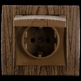 ELMARK SR-2516 ALJZAT FEDÉLLEL WENGE