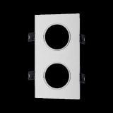 ELMARK Süllyesztett szögletes spot lámpatest fehér