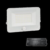 ELMARK VEGA SLIM SMD LED REFLEKTOR 30W SZENZOROS FEHÉR+SÜRGŐSSÉGI KÉSZLETTEL