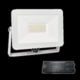 ELMARK VEGA SLIM SMD LED REFLEKTOR 50W 4000K FEHÉR+SÜRGŐSSÉGI KÉSZLETTEL