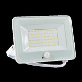 ELMARK VEGA50 LED kültéri relektor 50W, 3000K, fehér, szenzorral