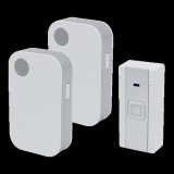 ELMARK VEZETÉK NÉLKÜLI CSENGŐ DC 36 DALLAM DUPLA VEVŐEGYSÉGGEL