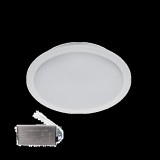 ELMARK VÍZÁLLÓ LED PANEL KEREK 10W 6500K IP65+INVERTERREL
