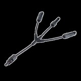 ELMARK Y-FOURFOLD CONNECTOR 1500V MC4 4-6MM 2 FEM./1 MALE