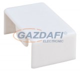 ELMARK záróelem manyag kábelcsatornához, 15x10mm, fehér