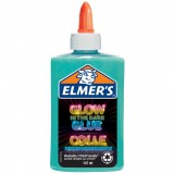 Elmer's Elmers Glow-In-The-Dark Bastelkleber Blau 147ml-Flasche (2162078) (2162078)