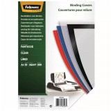 Elõlap, A4, 500 mikron, 50 db/csomag, Fellowes® Fantaisie, áttetszõ