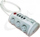 Elosztó   6-os   túlfesz.   2,0m   3G1.5mm   V1051