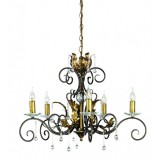 ELSTEAD Amarilli 5Lt csillár sötétbronz/arany