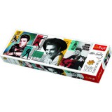 Elvis Presley montázs 500 db-os panoráma puzzle – Trefl