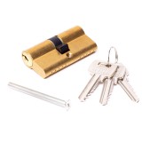 ElZETT 30/30mm hengerzárbetét 3 kulcsos réz