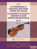 EMB 24 előkészítő gyakorlat Kreutzer és Rode hegedűtanulmányaihoz Op. 37