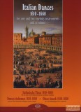 EMB Olasz táncok 1610-1660 egy és két dallamhangszerre és continuóra