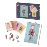 Emberi test-mágneses kirakó