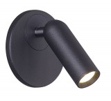 EMMA LED fali lámpa 3W, fekete