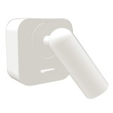 EMMA LED fali lámpa, fehér