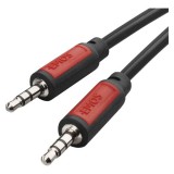 Emos 2335050010 audio kábel 1,5 M 3.5mm Fekete, Vörös