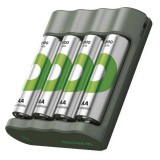 Emos B50444 GP Akkumulátor töltő Eco E441+4xAA ReCyko 2100mAh