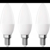 EMOS Classic E14 4,2 W (40 W) 470 lm, semleges fehér - 3 db (1525731436)