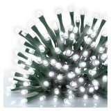 EMOS D4AC26 LED karácsonyi fényfüzér, 50 m, kültéri és beltéri, hideg fehér, progr, időz.