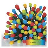 EMOS D5AM24 LED karácsonyi fényfüzér,cseresznye–golyók, 30 m, kültéri és beltéri, többszínű,progr,időz