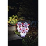 EMOS DCPM02 LED dekoráció projektor – hóemberek, 1,8m, kültéri és beltéri, színes, 5 W, 230 V AC, IP44