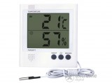 Emos E8471 digitális hőmérő vezetékes szondával és páratartalom mérővel