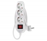 Emos Elosztó (Hosszabbító) 3 Aljzat 1,5M Kapcsolható