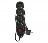 Emos Elosztó (Hosszabbító) 4 Aljzat 1,5M Schuko