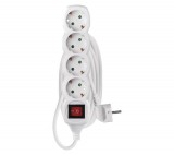 Emos Elosztó (Hosszabbító) 4 Aljzat 3M Kapcsolható