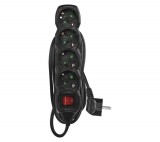 Emos Elosztó (Hosszabbító) 4 Aljzat 3M Schuko