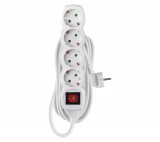 Emos Elosztó (Hosszabbító) 4 Aljzat 5M Kapcsolható