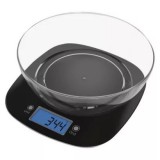 EMOS EV025 digitális konyhai mérleg mérőtállal fekete (EV025) - Konyhamérlegek