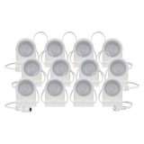 Emos GoSmart 255 cm-es lánc, 12 rész, 7 W, RGBIC+CCT, dimmelhető, WiFi LED reflektor (ZIW15CR)