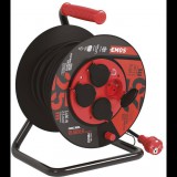 EMOS Gumi hosszabbító kábel dobon - 4 aljzat, 25 m, 2,5 mm2 (1908542500)