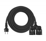 Emos Hosszabbító 2 Aljzat 25M Schuko