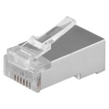 EMOS K0201 CSATLAKOZÓ RJ45 FTP CAT5E ÁRNYÉKOLT VEZETÉK (K0201)