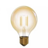 EMOS LED fényforrás nagygömb vintage filament E27 4W melegfehér (Z74304)