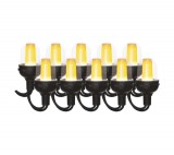 Emos Led Fényfüzér – 10× Party Égő, 4,5 M, Kültérre És Beltérre, Vintage