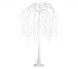 Emos Led Karácsonyfa, 120 Cm, Kültérre És Beltérre, Hideg Fehér